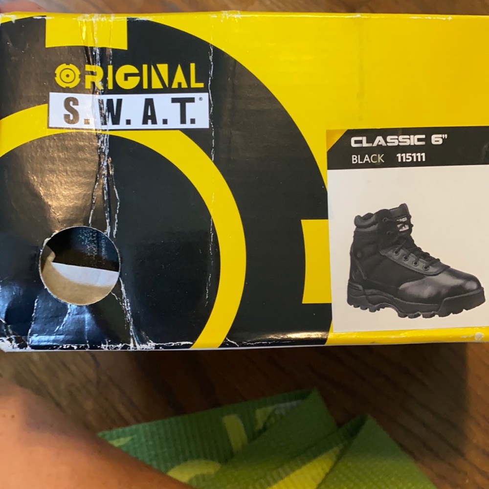 Original Swat mens tactical boot size 10.